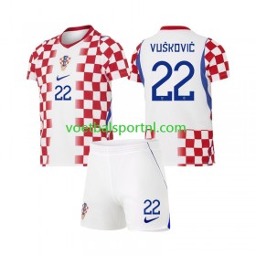 Kroatië Luka Vuskovic 22 Kind Thuis Tenue World Cup 2026